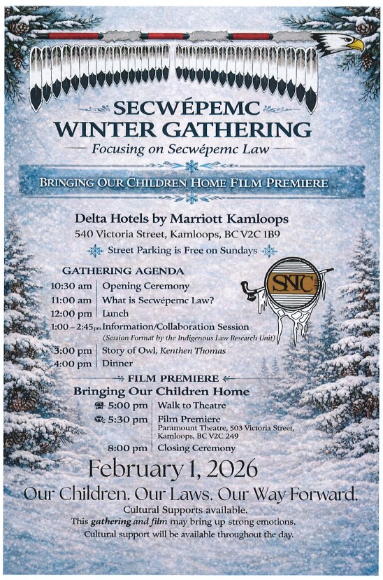 Winter Gathering Agenda